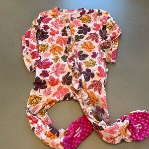 Posh Peanut Fall Footie 6-9 Months